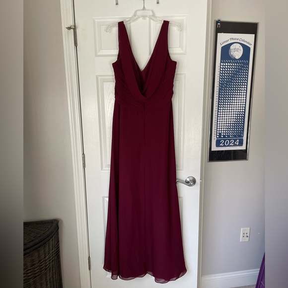 Unaltered Burgundy Dress - Picture 2 of 7